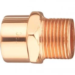 NIBCO 3/8 In. X 1/2 In. Male Copper Adapter