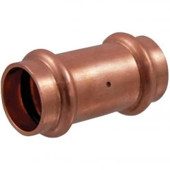 NIBCO 3/4 In. X 3/4 In. Press Copper Coupling With Stop