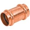 NIBCO 3/4 In. X 3/4 In. Press Copper Coupling Without Stop 2 NIBCO 3/4 In. X 3/4 In. Press Copper Coupling Without Stop -NIBCO Sales Shop ItemImage 437632 q98oi0 92ure8 33hat