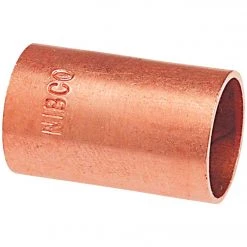 NIBCO 1 In. X 1 In. Copper Coupling Without Stop
