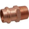 NIBCO 3/4 In. Press X 1/2 In. MIP Copper Adapter -NIBCO Sales Shop ItemImage 444063 8mtm4p2xpwpftprt8xqr6w47