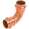 NIBCO 1/2 In. Long Radius 90 Deg. Press Copper Elbow (1/4 Bend) -NIBCO Sales Shop ItemImage 455522 q98oi0 92ure8 4x6jm3