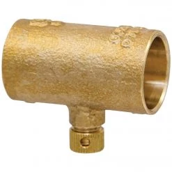 NIBCO 3/4 In. X 3/4 In. Copper Coupling W/Drain Cap