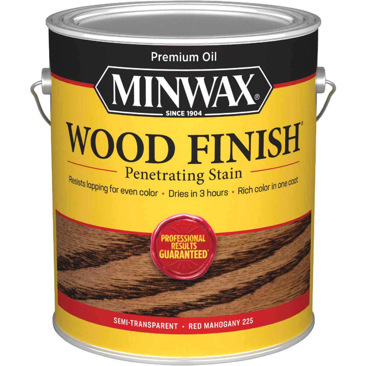 Minwax Wood Finish VOC Penetrating Stain, Red Mahogany, 1 Gal. 1 Minwax Wood Finish VOC Penetrating Stain, Red Mahogany, 1 Gal.
