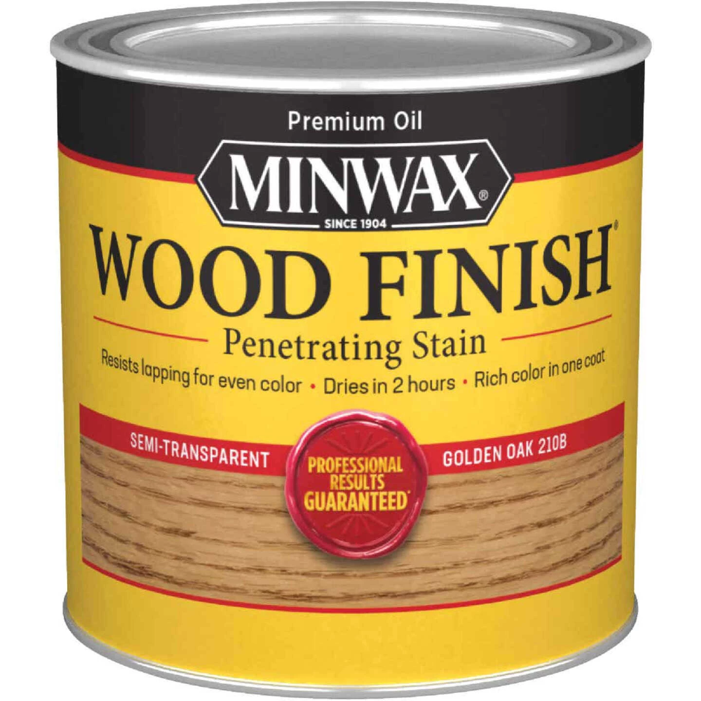 Minwax Wood Finish Penetrating Stain, Golden Oak, 1/2 Pt. 1 Minwax Wood Finish Penetrating Stain, Golden Oak, 1/2 Pt.