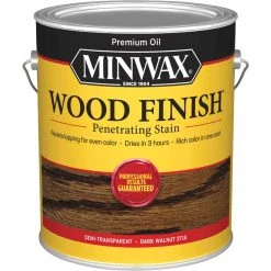Minwax Wood Finish VOC Penetrating Stain, Dark Walnut, 1 Gal.