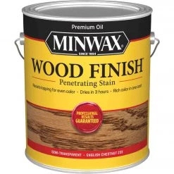 Minwax Wood Finish VOC Penetrating Stain, English Chestnut, 1 Gal.