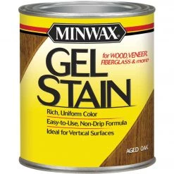Minwax Gel Stain, Aged Oak, 1/2 Pt.