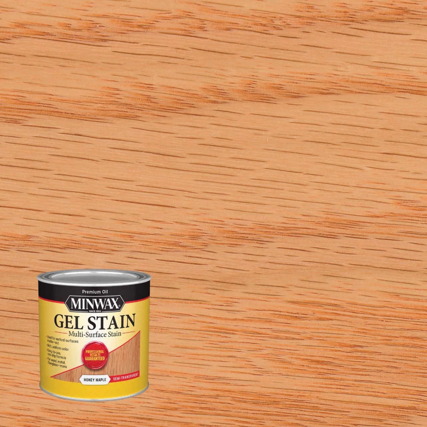 Minwax Gel Stain, Honey Maple, 1/2 Pt. 2 Minwax Gel Stain, Honey Maple, 1/2 Pt. - Image 2