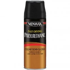 Minwax Semi-Gloss Clear Spray Polyurethane, 11.5 Oz.