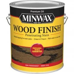 Minwax Wood Finish Penetrating Stain, Ebony, 1 Gal.