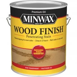 Minwax Wood Finish Penetrating Stain, Fruitwood, 1 Gal.