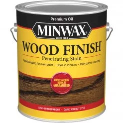 Minwax Wood Finish Penetrating Stain, Dark Walnut, 1 Gal.